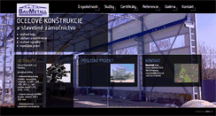 Desktop Screenshot of baumetall.sk